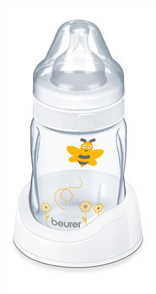 Beurer BY-40 Extractor de Leche Eléctrico con 10 Niveles de Estimulación y Extracción, Función Memoria y Pantalla LCD