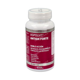 INTERPHARMA Aspolvit Antioxidante 60 Cápsulas