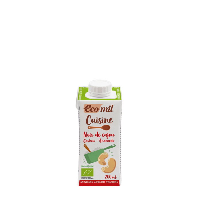 ECOMIL Cuisine Bebida de Anacardo BIO 200ml