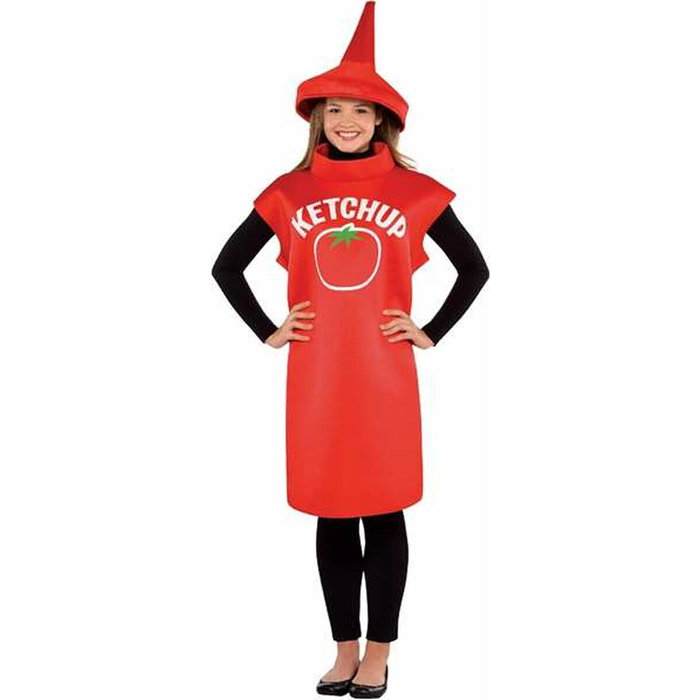 Liragram Disfraz Adulto Bote Ketchup Talla M Liragram Disfraz Adulto Bote Ketchup Talla M