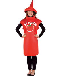 Liragram Disfraz Adulto Bote Ketchup Talla M