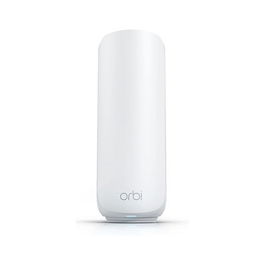 NETGEAR Orbi 370 Serie RBE370 Satélite WiFi 7 Mesh Dual Band 2.4/5 GHz, 3500 Mbps, Cubre 120 m2, Blanco