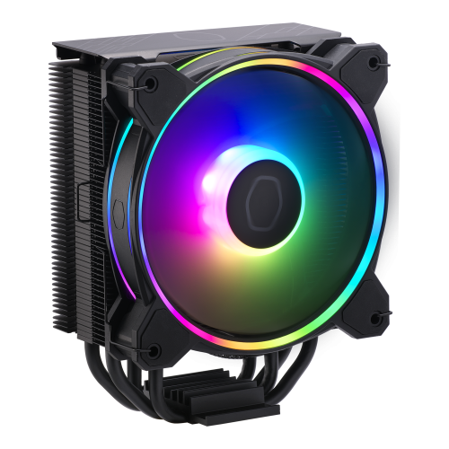 Cooler Master Hyper 212 Halo Black Refrigerador de aire para procesador Negro
