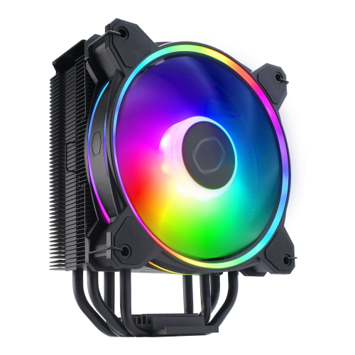 Cooler Master Hyper 212 Halo Black Refrigerador de aire para procesador Negro
