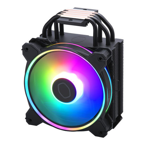 Cooler Master Hyper 212 Halo Black Refrigerador de aire para procesador Negro