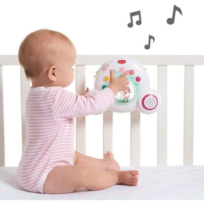 TINY LOVE Móvil musical Soothe 'n Groove, 18 melodías, desde el nacimiento, colección Princess