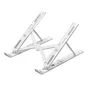 Celly SWMAGICSTAND2 Soporte y Stand Plegable para Portátil y Tableta Blanco de Plástico 39.6 cm (15.6") Ajustable con Superficie Antideslizante