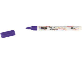 Kreul Rotulador para textil translúcido violeta punta bala 1-2mm