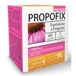 DIETMED Propofix Protect 60 Cápsulas con Equinácea, Própolis y Vitamina C para el Sistema Inmune