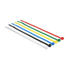 DeLOCK 18626 Bridas de Nylon Multicolores 200 x 3,6 mm
