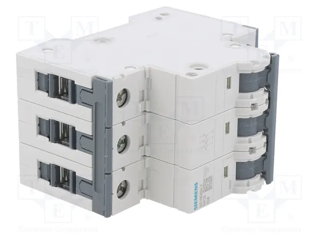 SIEMENS 5SY6304-7 Interruptor magnetotérmico 4A 3 polos 6kA