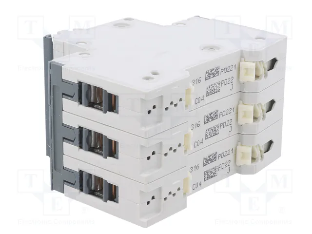 SIEMENS 5SY6304-7 Interruptor magnetotérmico 4A 3 polos 6kA
