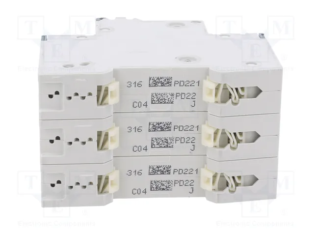 SIEMENS 5SY6304-7 Interruptor magnetotérmico 4A 3 polos 6kA