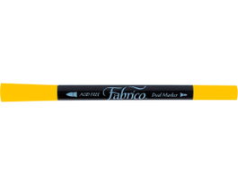 Tsukineko Fabrico Markers Rotulador Textil Amarillo Limón Doble Punta