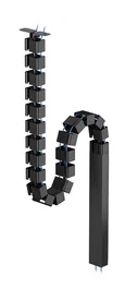 Neomounts ADS06-133BL Organizador de Cables para Escritorio Negro