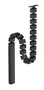 Neomounts ADS06-133BL Organizador de Cables para Escritorio Negro