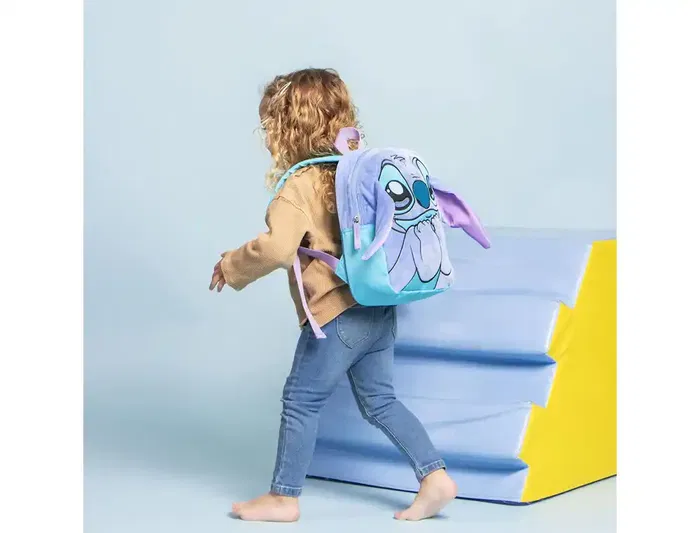 Cerda Mochila Infantil Stitch Personaje Aplicaciones 210x270x90 mm