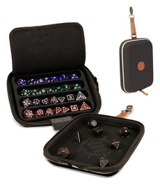 Enhance Juego de Mesa Bolsa para dados Designer Edition Negro
