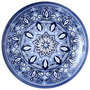 Home Deco Factory Plato Jaipur Azul Porcelana Diámetro 26 cm