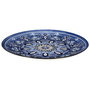 Home Deco Factory Plato Jaipur Azul Porcelana Diámetro 26 cm
