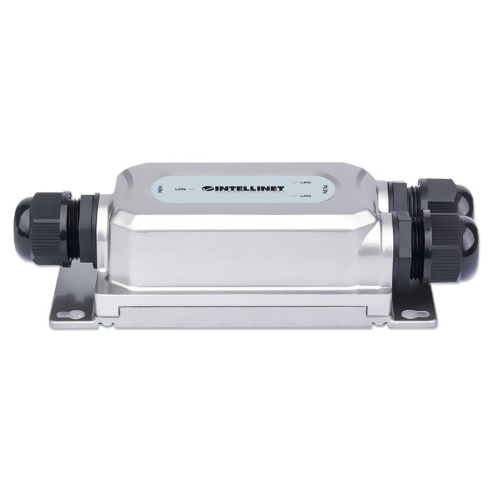 Intellinet 2-Port Outdoor Ultra PoE Extender Vandalismusschu