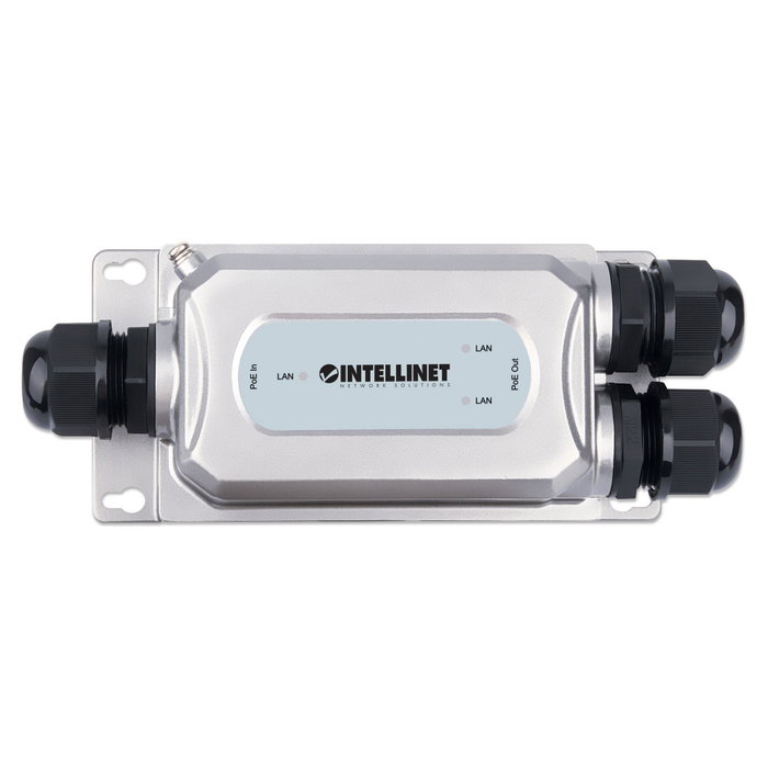 Intellinet 2-Port Outdoor Ultra PoE Extender Vandalismusschu