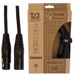 Cable Tgi para Microfono Xlr-Xlr Hembra 6 m