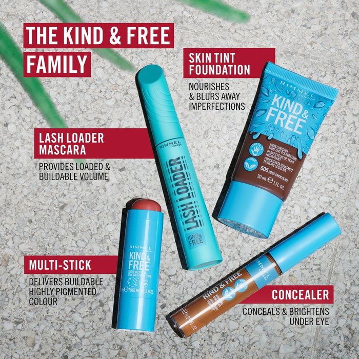 Rimmel London KIND & FREE LASH LOADER Máscara de Pestañas 003-Aubergine