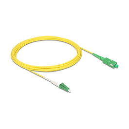 DeLOCK Cable de fibra óptica LC-APC a SC-APC Simplex Singlemode OS2 5 m