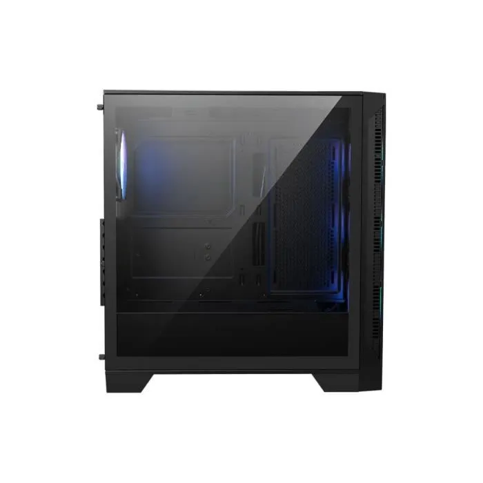 MSI MAG FORGE 320R AIRFLOW Micro Torre Negro, Transparente