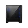 MSI MAG FORGE 320R AIRFLOW Micro Torre Negro, Transparente