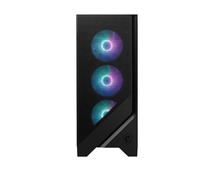 MSI MAG FORGE 320R AIRFLOW Micro Torre Negro, Transparente