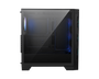 MSI MAG FORGE 320R AIRFLOW Carcasa de Ordenador Micro Torre Negra, Transparente con Iluminación LED RGB