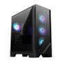 MSI MAG FORGE 320R AIRFLOW Micro Torre Negro, Transparente