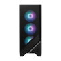 MSI MAG FORGE 320R AIRFLOW Micro Torre Negro, Transparente