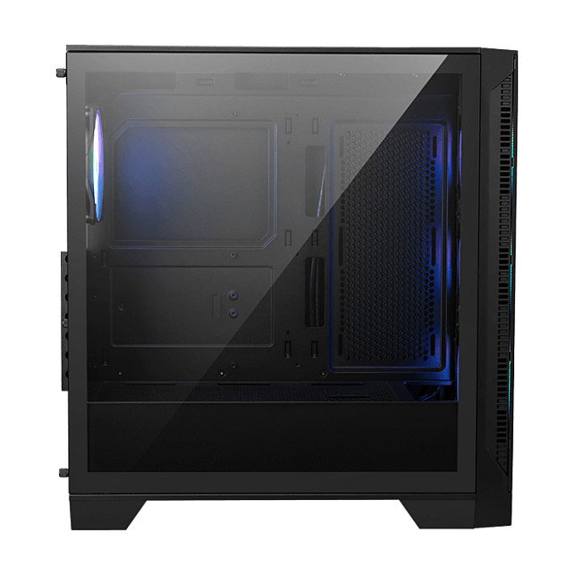 MSI MAG FORGE 320R AIRFLOW Micro Torre Negro, Transparente