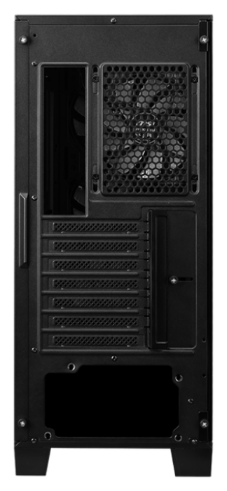 MSI MAG FORGE 320R AIRFLOW Micro Torre Negro, Transparente