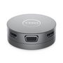 Dell Hub USB-C Travel 7 en 1 DA310 con Video, Red y Datos, 90W