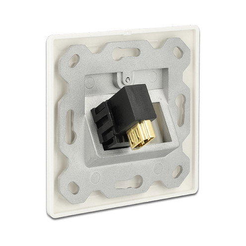 DeLOCK Adaptador HDMI a HDMI de 90 grados, Negro