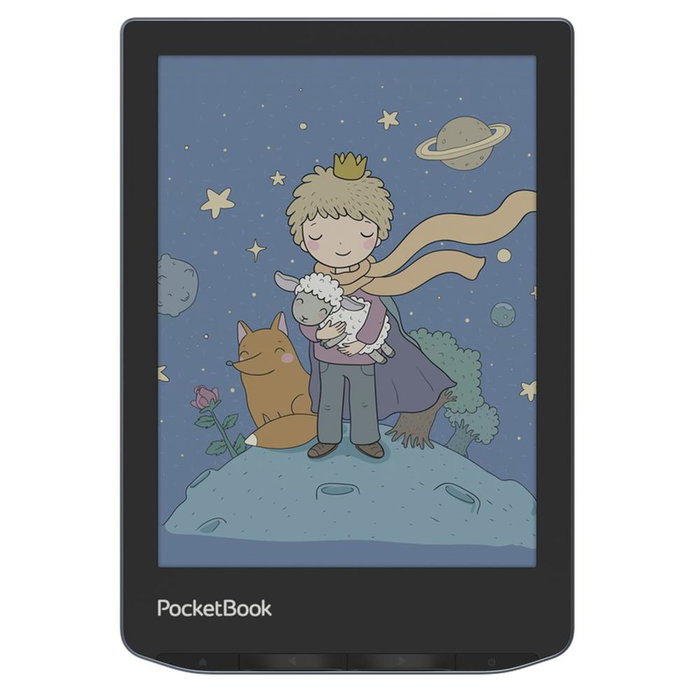PocketBook Verse Pro Color - Lector de eBooks 6" con pantalla E Ink Kaleido 3, 16 GB, reproducción de audiolibros, Bluetooth, resistencia al agua IPX8 - Stormy Sea