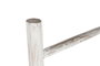 DKD Home Decor Formentera23 Toallero Escalera Mediterraneo Blanco Teca 5 x 150 x 49 cm
