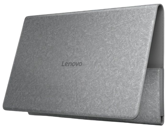 Lenovo Funda para Tab Plus con material Dupont™ Tyvek® y Piel Sintética, Protección Total Ligera