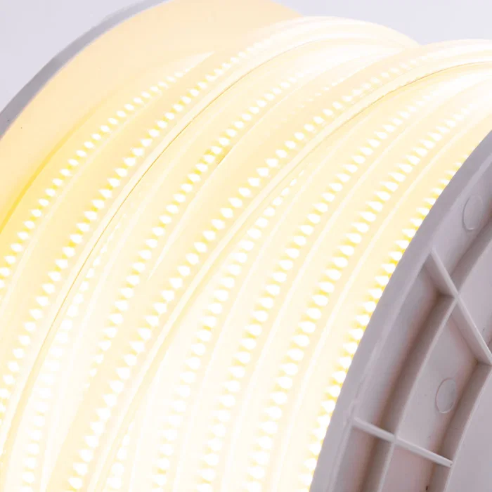 HO Tira LED COB 450W 34.200Lm CRI85 220VAC x 50M [HO-COB220-9W-WW] Blanco Cálido