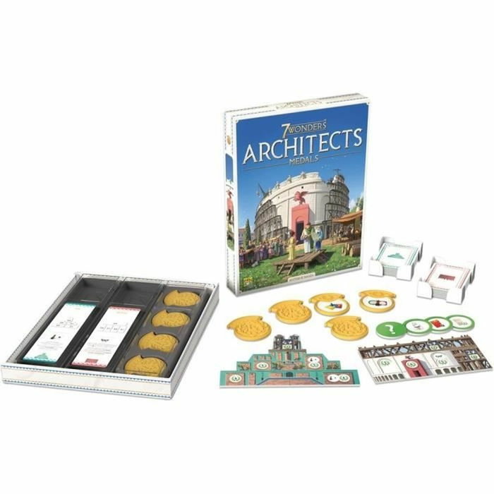 Asmodee 7 maravillas de los arquitectos: medallas (Ex)