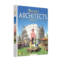 Asmodee 7 Maravillas de los Arquitectos Medallas Expansión Juego de Mesa en Francés