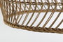 DKD Home Decor Lámpara de Techo de Ratán Marrón Claro 60x60x50 cm
