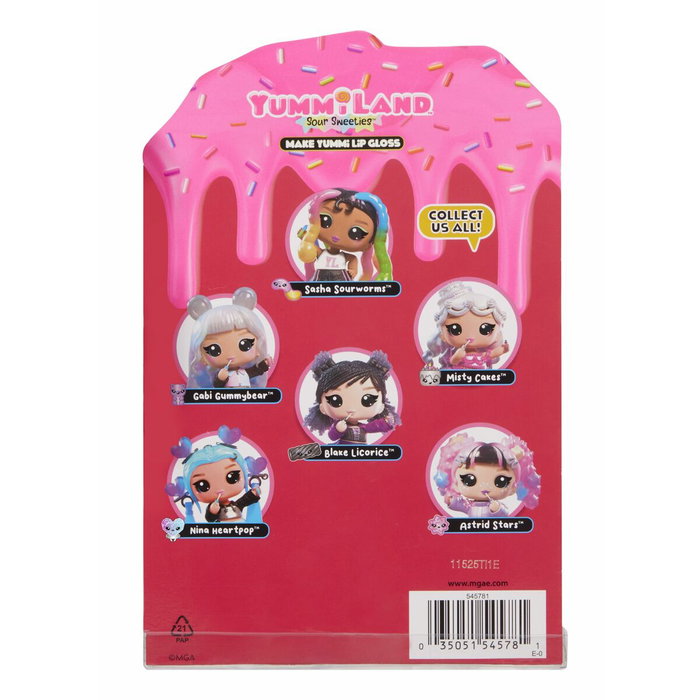 Yummiland Brillo de labios Doll Sour Sweeties - Sasha Sourworms Yummiland Brillo de labios Doll Sour Sweeties - Sasha Sourworms