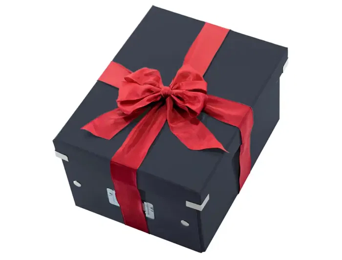 Caja Para Almacenamiento Leitz Click&Store 85% Carton Reciclado 7 Litros Pequeña 216X160X282 Mm Negro