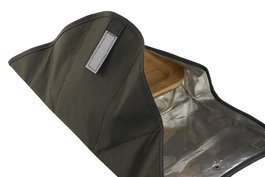 DKD Home Decor Bolsa Porta Fiambrera Granate Verde Musgo Poliéster Aluminio 11 x 12 x 17 cm (6 Unidades)