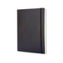 Cuaderno Moleskine Clasico Tapa Blanda 19X25 192H 70Gr. Horizontal Con Goma Negra